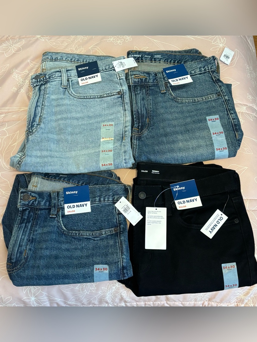 34x30 Old Navy Skinny Jeans (READ DESCRIPTION)